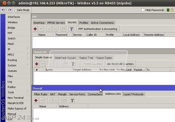     Mikrotik Router OS API PHP