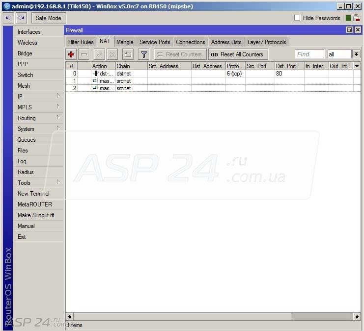 Mikrotik Routerboard c  NAT
