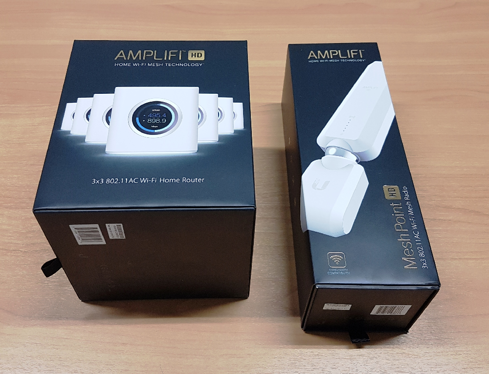 Упаковка устройств AmpliFi