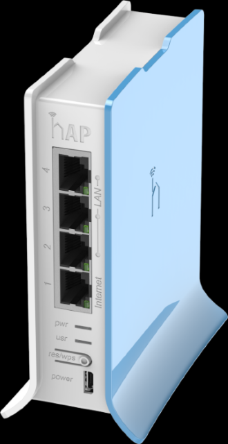 Новый настольный MikroTik hAP Lite