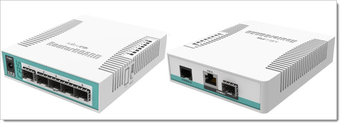 Mikrotik Cloud Routet Switch CRS106-1C-5S
