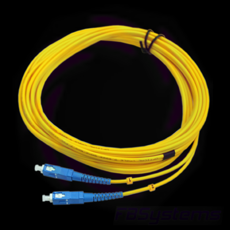 Оптоволоконный кабель с коннектором, схема