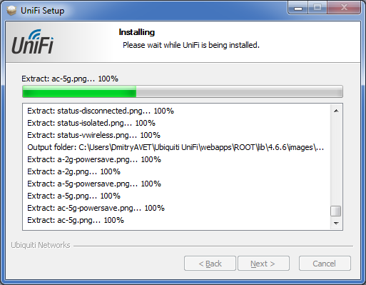 UniFi Controller установка прогрммы для Windows.