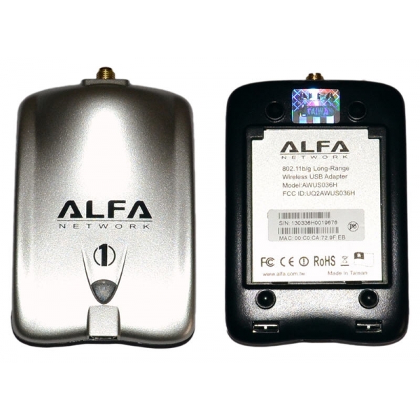 Alfa Network Wifi Network Usb Adapter With 5Dbi Antenna