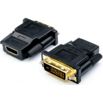 Переходник DVI(m)  HDMI(f) (24 pin, черный), AT1208