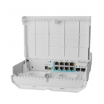 MikroTik netPower Lite 7R (CSS610-1Gi-7R-2S+OUT)