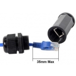 Соединительная муфта RJ45-RJ45 для UTP/FTP/STP кабеля, Cat.5e/6/7, IP68 (CB06-OUTDOOR-MS)