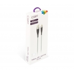 Кабель CBR CB 501 Silver, USB to Lightning, 2,1 А, 1 м
