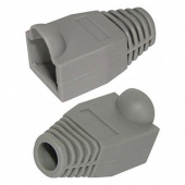 Колпачок RJ45 (резиновый, серый, 100 шт.), AT10107