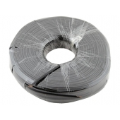 Телефонный кабель 4 жильный (26 awg CCS, 100 m) черный, Atcom AT10120