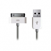 Кабель Iphone 3G/3GS/4/4S/Ipad (белый), AT1206