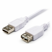 Удлинитель USB 0.8 m (Am-Af, белый) AT3788 Удлинитель USB 0.8 m (Am-Af, белый) AT3788
