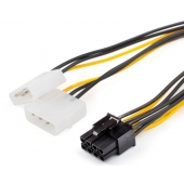 Кабель (Video power) 8 pin to 2 molex, AT8604 Кабель (Video power) 8 pin to 2 molex, AT8604