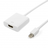 Переходник Mini DisplayPort(m) - HDMI (f) 0.1 m (Белый), AT1043 Переходник Mini DisplayPort(m) - HDMI (f) 0.1 m (Белый), AT1043