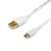 Кабель 0.8 m USB(Am) -  microUSB, блистер, AT9074 Кабель 0.8 m USB(Am) -  microUSB, блистер, AT9074