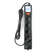 Фильтр-удлинитель Power Cube B 1.9 м 5 розеток (черный) 10А/2,2кВт (SPG-B-6-BLACK) Фильтр-удлинитель Power Cube B 1.9 м 5 розеток (черный) 10А/2,2кВт (SPG-B-6-BLACK)