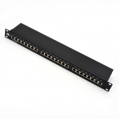 Патч-панель 19" 24хRJ45 FTP 1U cat.5е (организатор), AT2451 Патч-панель 19" 24хRJ45 FTP 1U cat.5е (организатор), AT2451