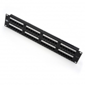 Патч-панель 19" 48хRJ45 UTP 2U cat.5е, AT4852