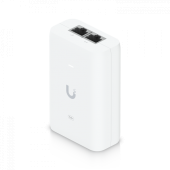 Инжектор питания Ubiquiti PoE+ Adapter 30W (U-PoE+) - Адаптер для питания устройств UniFi PoE+, 802.3at, до 30 Вт PoE, 2xGbE