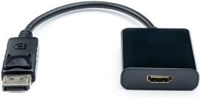 Переходник 0.1 m DisplayPort(m)  HDMI(f), AT6852