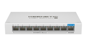 Keenetic PoE+ Switch 9 (KN-4710) - купить в asp24.ru