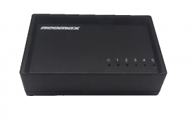 NEOMAX NMS-105P-100-P - неуправляемый коммутатор, 5 * 100 Mbps, пластик