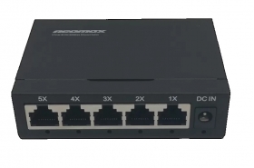 NEOMAX NMS-105P-1000-S - неуправляемый коммутатор 5 портов 1000 Mbps, металл