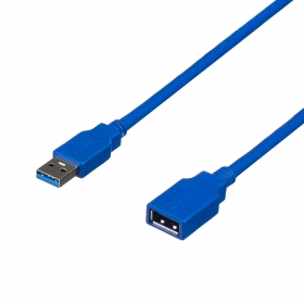 Удлинитель USB 3 m (USB 3.0, Am - Af), AT6149