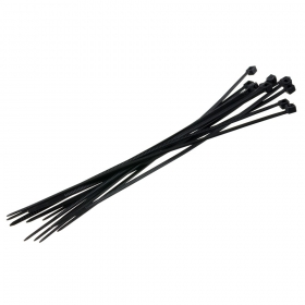 Стяжки Nylon 3.0*200 mm (100 шт.) черные, AT4725