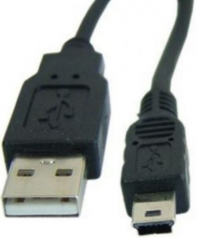 Кабель 0.8 m USB(Am) miniUSB AT3793